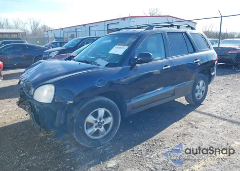2005 Hyundai Santa Fe Gls/Lx z USA, uszkodzony, nr VIN KM8SC13E35U886193